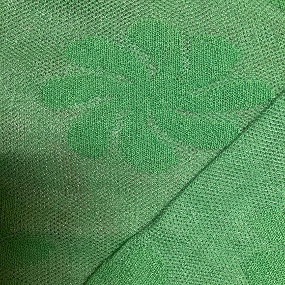NWT Green Flower Power Sweater Bundle Sz S - Picture 3 of 5
